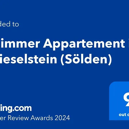 3-zimmer In Zwieselstein Apartment *